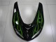 Preto Verde Chama Carenagem Moto Kawasaki ZX10R 06-07 Preto Verde Chama Carenagem Moto Kawasaki ZX10R 06-07