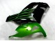 Preto Verde Kit Carenagem Moto Kawasaki ZX14R ZZR 1400 12-21 Preto Verde Kit Carenagem Moto Kawasaki ZX14R ZZR 1400 12-21