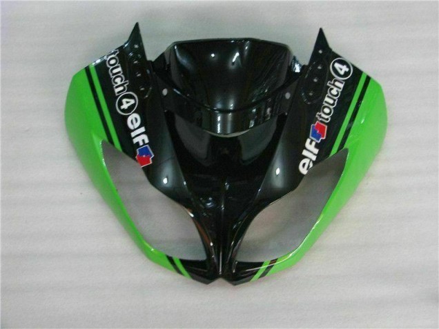 Preto Verde Kits Completo Carenagem Moto Kawasaki ZX6R 09-12 Preto Verde Kits Completo Carenagem Moto Kawasaki ZX6R 09-12