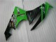 Preto Verde Kits Completo Carenagem Moto Kawasaki ZX6R 09-12 Preto Verde Kits Completo Carenagem Moto Kawasaki ZX6R 09-12