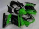 Preto Verde Moto Plástico Kawasaki EX250 08-12 Preto Verde Moto Plástico Kawasaki EX250 08-12