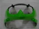 Preto Verde Moto Plástico Kawasaki EX250 08-12 Preto Verde Moto Plástico Kawasaki EX250 08-12