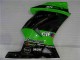 Preto Verde Moto Plástico Kawasaki EX250 08-12 Preto Verde Moto Plástico Kawasaki EX250 08-12