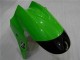Preto Verde Moto Plástico Kawasaki EX250 08-12 Preto Verde Moto Plástico Kawasaki EX250 08-12