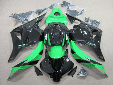 Preto Verde Moto Plásticos Honda CBR 600RR 09-12
