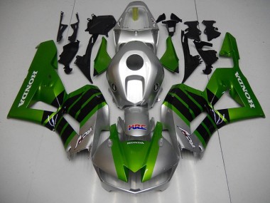 Preto Verde Prata HRC Carenagem Moto Honda CBR 1000RR 12-16