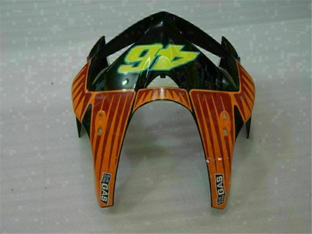 Preto Vermelho Amarelo 46 Carenagem Moto Honda CBR 600RR 05-06 Preto Vermelho Amarelo 46 Carenagem Moto Honda CBR 600RR 05-06
