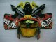 Preto Vermelho Amarelo 46 Carenagem Moto Honda CBR 600RR 05-06 Preto Vermelho Amarelo 46 Carenagem Moto Honda CBR 600RR 05-06