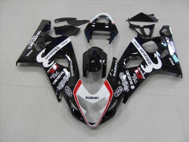 Preto Vermelho Baliza Carenagem Moto Suzuki GSXR 750 K4 04-05