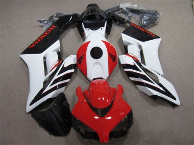 Preto Vermelho Branco Carenagem Moto Honda CBR 1000RR 04-05