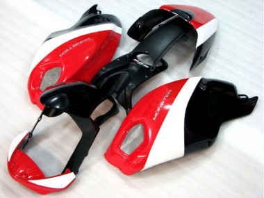 Preto Vermelho Branco Monster Carenagem Moto Ducati Monster 696 08-12