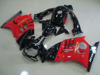 Preto Vermelho Carenagem Moto Honda CBR 600 F3 95-98