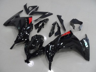 Preto Vermelho Carenagem Moto Kawasaki ZX 300R 13-16