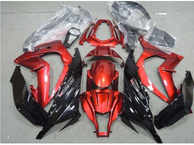 Preto Vermelho Carenagem Moto Kawasaki ZX10R 11-15