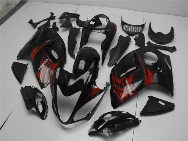 Preto Vermelho Carenagem Moto Suzuki GSXR 1300 Hayabusa 08-19 Preto Vermelho Carenagem Moto Suzuki GSXR 1300 Hayabusa 08-19