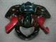 Preto Vermelho Carenagem Moto Suzuki GSXR 600 / 750 K1 K2 K3 01-03 Preto Vermelho Carenagem Moto Suzuki GSXR 600 / 750 K1 K2 K3 01-03