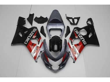 Preto Vermelho Carenagem Moto Suzuki GSXR 750 K4 04-05