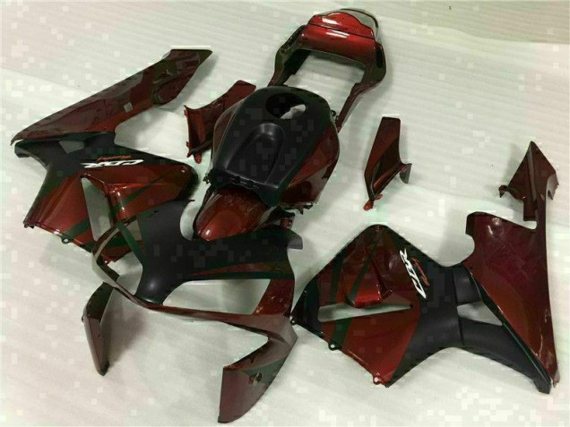 Preto Vermelho Carroçaria Moto Honda CBR 600RR 03-04