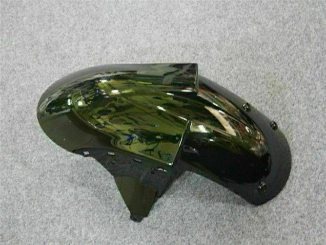 Preto Vermelho Chama Kit Carenagem Moto Kawasaki ZX6R 07-08 Preto Vermelho Chama Kit Carenagem Moto Kawasaki ZX6R 07-08