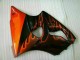 Preto Vermelho Chama Kit Completo Carenagem Moto Kawasaki ZX6R 00-02 Preto Vermelho Chama Kit Completo Carenagem Moto Kawasaki ZX6R 00-02