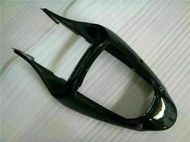 Preto Vermelho Chama Kit Completo Carenagem Moto Kawasaki ZX6R 00-02 Preto Vermelho Chama Kit Completo Carenagem Moto Kawasaki ZX6R 00-02