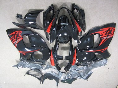Preto Vermelho Injeção Kit Carenagem Moto Suzuki GSXR 1300 Hayabusa 08-19