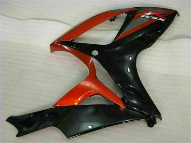 Preto Vermelho Kit Carenagem Moto Suzuki GSXR 600 / 750 K6 06-07
