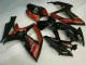 Preto Vermelho Kit Carenagem Moto Suzuki GSXR 600 / 750 K6 06-07