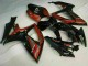 Preto Vermelho Kits Carenagem Moto Suzuki GSXR 600 / 750 K6 06-07 Preto Vermelho Kits Carenagem Moto Suzuki GSXR 600 / 750 K6 06-07