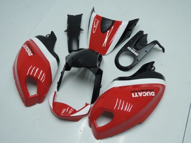 Preto Vermelho Monster Abs Carenagem Moto Ducati Monster 696 08-12