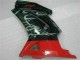Preto Vermelho Ninja Carenagem Moto Kawasaki EX250 08-12 Preto Vermelho Ninja Carenagem Moto Kawasaki EX250 08-12