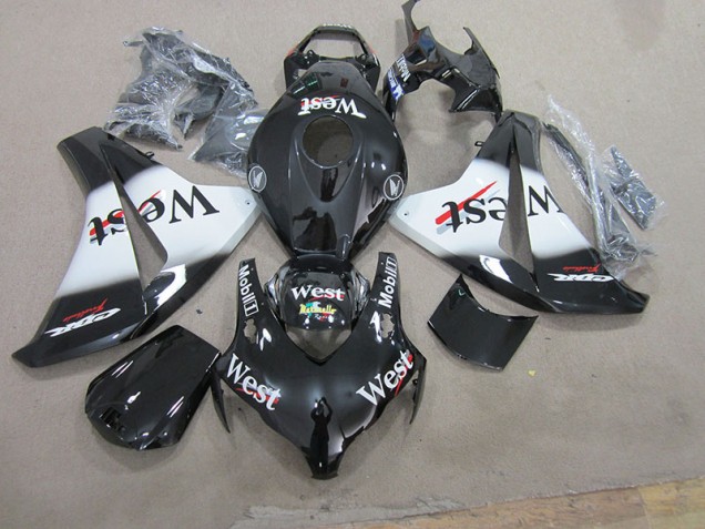Preto West Carenagem Moto Honda CBR 1000RR 08-11 Preto West Carenagem Moto Honda CBR 1000RR 08-11