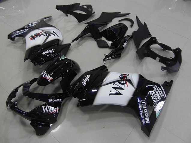 Preto West Carenagem Moto Kawasaki ZX 250R 08-12 Preto West Carenagem Moto Kawasaki ZX 250R 08-12