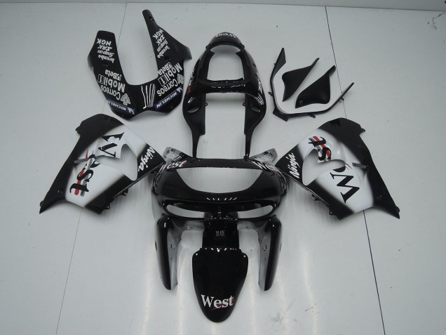 Preto West Carenagem Moto Kawasaki ZX9R 98-99 Preto West Carenagem Moto Kawasaki ZX9R 98-99