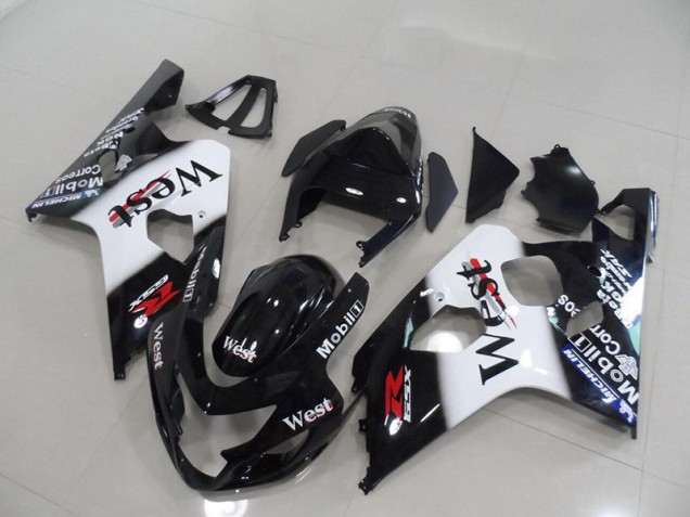 Preto West Carenagem Moto Suzuki GSXR 750 K4 04-05 Preto West Carenagem Moto Suzuki GSXR 750 K4 04-05