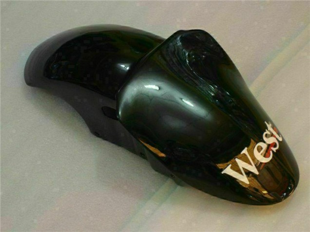 Preto West Ninja Carenagem Moto Kawasaki ZX6R 03-04 Preto West Ninja Carenagem Moto Kawasaki ZX6R 03-04