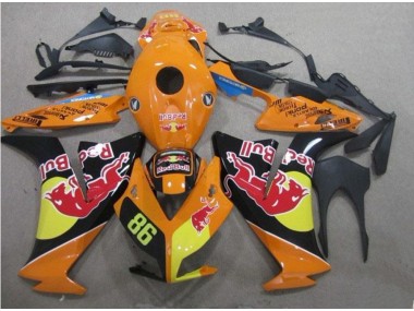 Red Bull 86 Carenagem Moto Honda CBR 1000RR 12-16