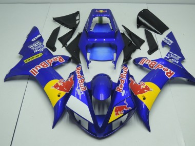 Red Bull Carenagem Moto Yamaha R1 02-03