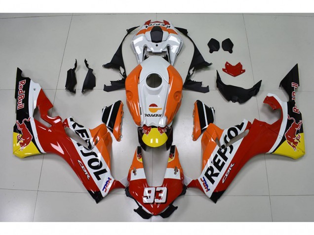 Repsol 93 Red Bull Carenagem Moto Honda CBR 1000RR 17-23 Repsol 93 Red Bull Carenagem Moto Honda CBR 1000RR 17-23