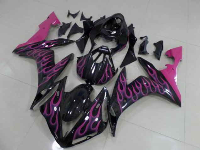 Rosa Chama Carenagem Moto Yamaha R1 04-06 Rosa Chama Carenagem Moto Yamaha R1 04-06