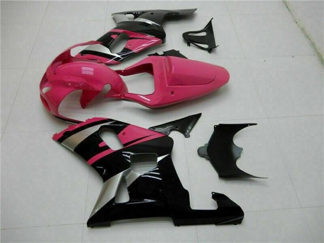 Rosa Preto Carenagem Moto Suzuki GSXR 600 / 750 K1 K2 K3 01-03