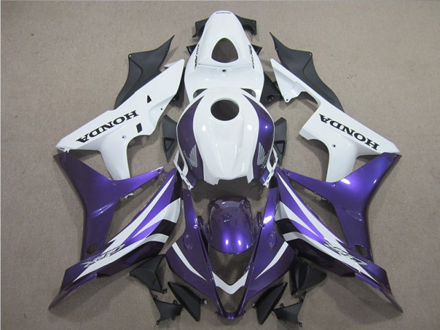 Roxo Branco Carenagem Moto Honda CBR 1000RR 04-05 Roxo Branco Carenagem Moto Honda CBR 1000RR 04-05