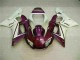 Roxo Branco Carenagem Moto Yamaha R6 98-02 Roxo Branco Carenagem Moto Yamaha R6 98-02