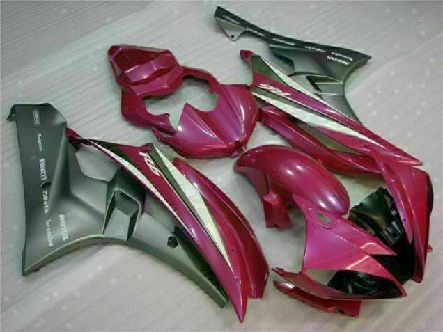 Roxo Carenagem Moto Yamaha R6 06-07 Roxo Carenagem Moto Yamaha R6 06-07