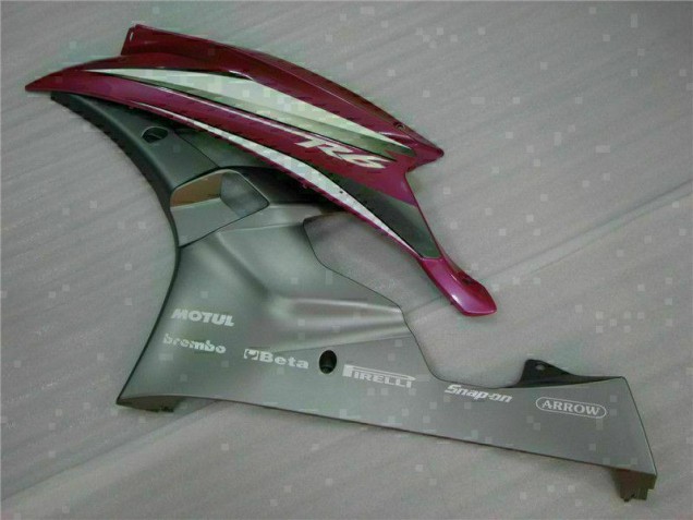Roxo Carenagem Moto Yamaha R6 06-07 Roxo Carenagem Moto Yamaha R6 06-07