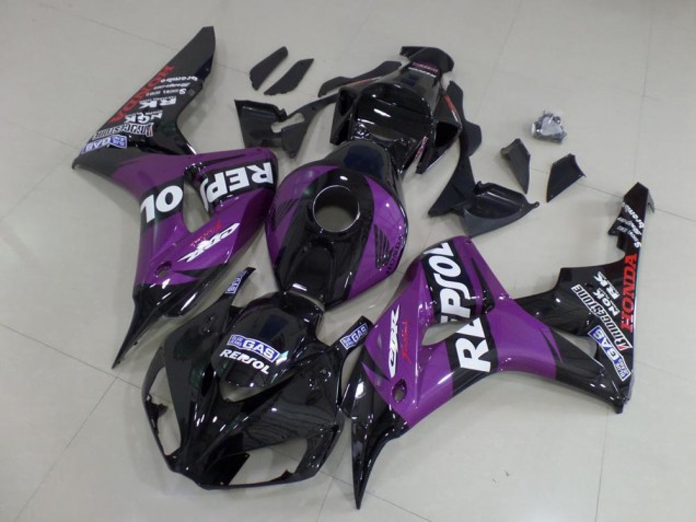 Roxo Repsol Carenagem Moto Honda CBR 1000RR 06-07