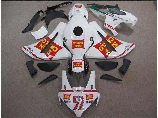 San Carlo 52 Carenagem Moto Honda CBR 1000RR 08-11 San Carlo 52 Carenagem Moto Honda CBR 1000RR 08-11