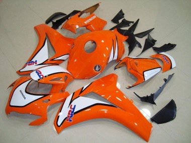 Sunset Laranja HRC Carenagem Moto Honda CBR 1000RR 08-11