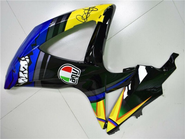 Tubarão Carenagem Moto Suzuki GSXR 600 / 750 K8 08-10 Tubarão Carenagem Moto Suzuki GSXR 600 / 750 K8 08-10