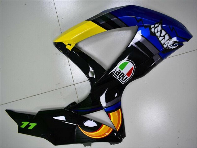 Tubarão Carenagem Moto Suzuki GSXR 600 / 750 K8 08-10 Tubarão Carenagem Moto Suzuki GSXR 600 / 750 K8 08-10
